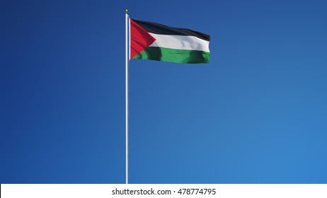 Palestine Flag Crackled Design Messenger Bag 