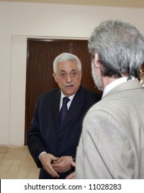 Palestinian Authority Chairman Mahmoud Abbas (Abu Mazen).