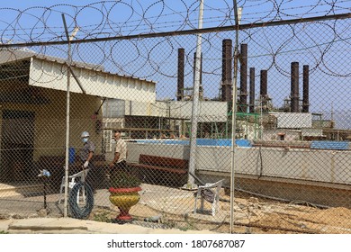 Palestinian Trucks With Through The Karem Abu Salem Crossing To The Gaza Power Plant, After Militant Groups And Israel Agreed To End A Weeks-long Escalation Of Unrest, In Gaza Strip, On Sep 1, 2020.