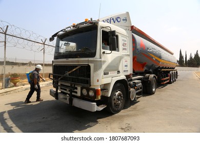 Palestinian Trucks With Through The Karem Abu Salem Crossing To The Gaza Power Plant, After Militant Groups And Israel Agreed To End A Weeks-long Escalation Of Unrest, In Gaza Strip, On Sep 1, 2020.