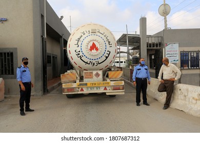 Palestinian Trucks With Through The Karem Abu Salem Crossing To The Gaza Power Plant, After Militant Groups And Israel Agreed To End A Weeks-long Escalation Of Unrest, In Gaza Strip, On Sep 1, 2020.