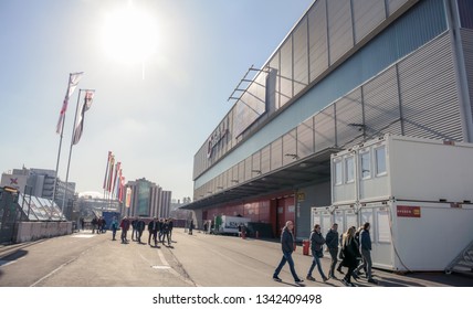 The Palexpo Exhibition Center In Geneva In 2019.