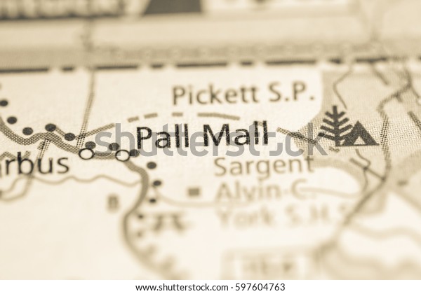 Pall Mall Tennessee Usa Stock Photo Edit Now 597604763
