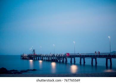 Palm Cove Beach Jetty Long Exposure