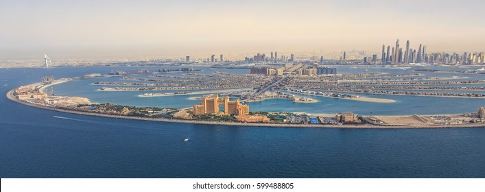 The Palm In Dubai At 100feet