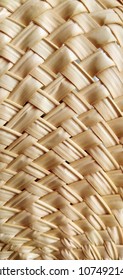 Palm Frond Weaving Background, Palm Leaves Design. 