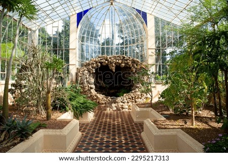 Palm House in Adelaide Botanic Gardens - Australia