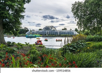 Palm House In Kew Gardens, London