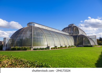 Palm House At Kew Gardens In London