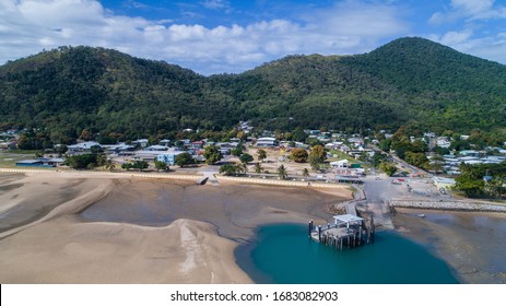 Palm Island, Queensland / Australia - 22 June 2017: Aerial View Of Palm Island Community