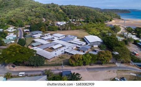 Palm Island, Queensland / Australia - 22 June 2017: Bwgcolman State School