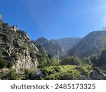 Palm Springs Aerial Tramway. California canyon