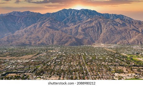 Palm Springs, CA At Sunset