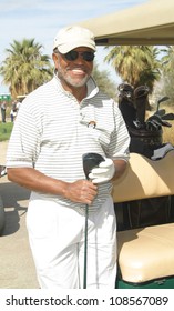 PALM SPRINGS - FEB 7: Berry Gordy At The 15th Frank Sinatra Celebrity Invitational Golf Tournament At Desert Willow Golf Course On February 7, 2003 In Palm Springs, California