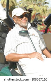 PALM SPRINGS - FEB 7: Berry Gordy At The 15th Frank Sinatra Celebrity Invitational Golf Tournament At Desert Willow Golf Course On February 7, 2003 In Palm Springs, California