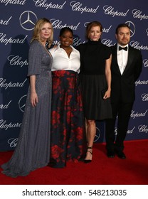 PALM SPRINGS - JAN 2:  Kirsten Dunst, Octavia Spencer, Kimberly Quinn, Theodore Melfi At The PSIFF Gala At Palm Springs Convention Center On January 2, 2017 In Palm Springs, CA