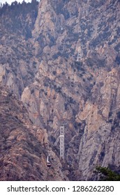 Palm Springs Tram To The Top Of The Mountain.