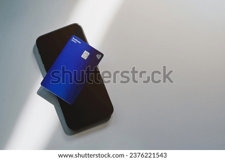 Palma, baleares, spain, november 20, 2020: paypal card on top of an iphone