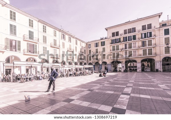 Palma De Mallorca Spain February 9 Royalty Free Stock Image