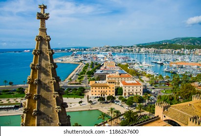 The Palma Port, Majorca, Spain. 