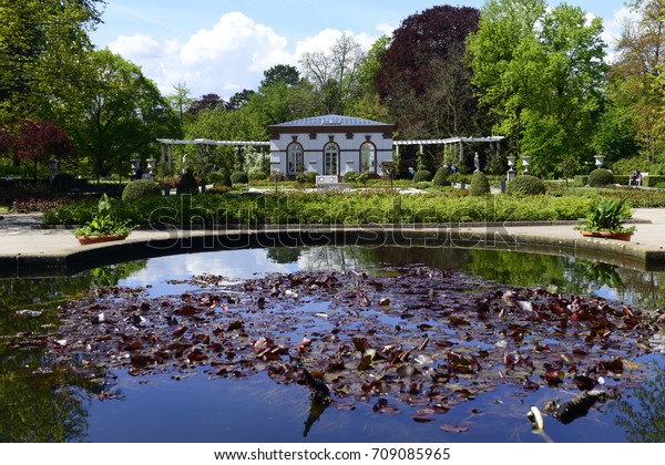 Palmengartenthe Botanischer Garten Der Johann Wolfgang Stock Image