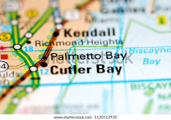 Palmetto Bay Florida Usa On Map Stock Photo Edit Now 1120512920