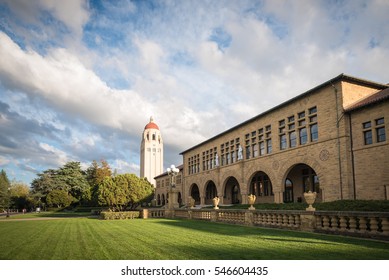 Palo Alto, California United States March 19, 2016: Stanford University Main Quad
