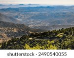 Palomar Mountain in northern San Diego, California.