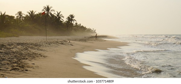 Palomino Beach In Colombia.