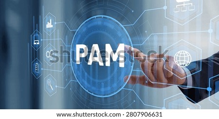 PAM Privileged Access Management platform with identity governance and secure authentication system for enterprise cybersecurity operations.