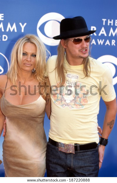 Pamela Anderson Kid Rock 2002 Grammy Stock Photo Edit Now 187220888