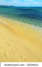 Pampelonne Beach Near St. Tropez In French Riviera