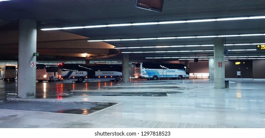 Pamplona January 282019 Pamplona Bus Station Stock Photo 1297818523 ...