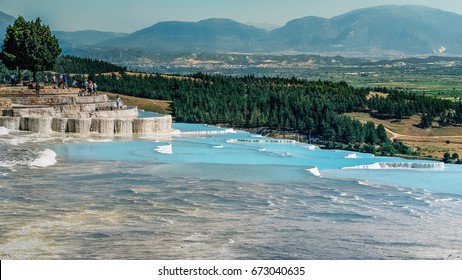 Pamukkale, Turkey.