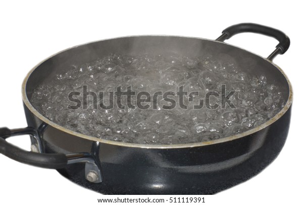 Pan Boiling Water Stock Photo 511119391 Shutterstock