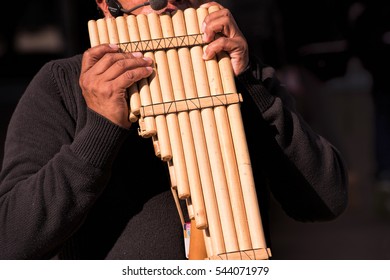 Pan Flute Player