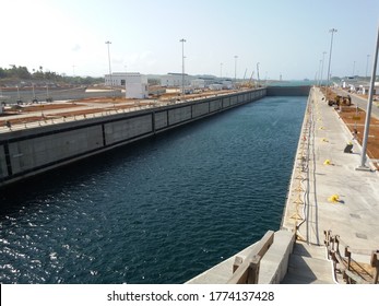 Panama Canal Expansion Construction Ocean View