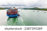 Panama Canal, Canal locks, Maritime Transit, container ship, Gatun Lake, climate change, Panama mining, tug