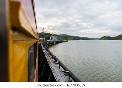 Panama Canal Railway In Panama January 2020