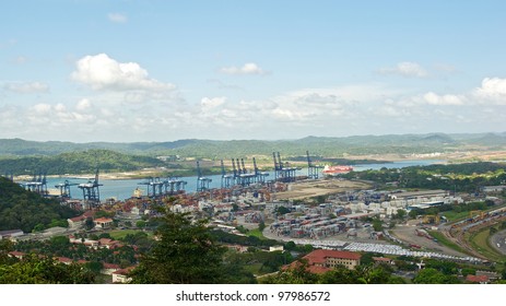 Panama Canal View From Ancon Hill