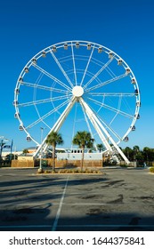 Panama City, Florida USA - September 29, 2019:  The New Skywheel Ferris Wheel, Opened In 2018, Located In The Popular Pier Park Across The Beach.