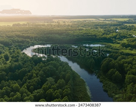 Similar – Foto Bild Flusslandschaft