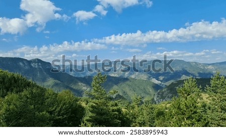 panaramic view from the mountain