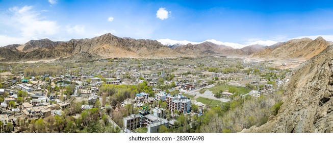 Panaroma Photo Of Leh City