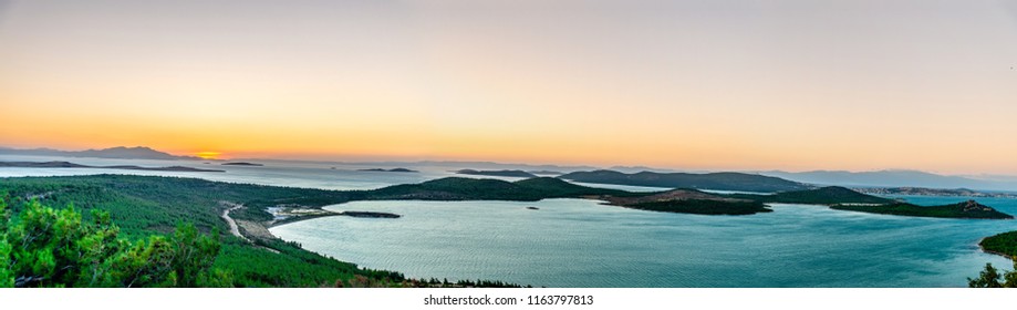 Panaromic View In Cunda Island