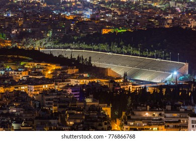 Panathenaic Stadium By Night 