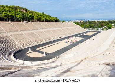 The Panathenaic Stadium Also Known As Kallimarmaro Is A Multi Purpose Stadium In Athens, Greece