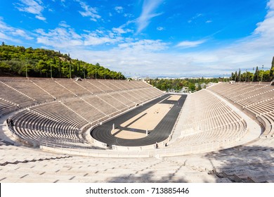 The Panathenaic Stadium Also Known As Kallimarmaro Is A Multi Purpose Stadium In Athens, Greece