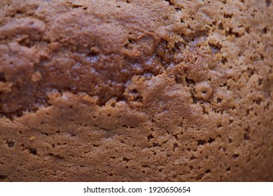 Pancake Crust Texture Close Up Full Frame