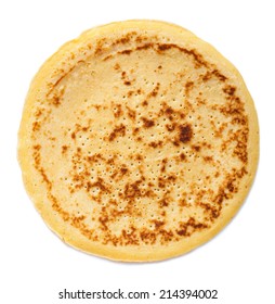 Pancake Isolated Over White Background